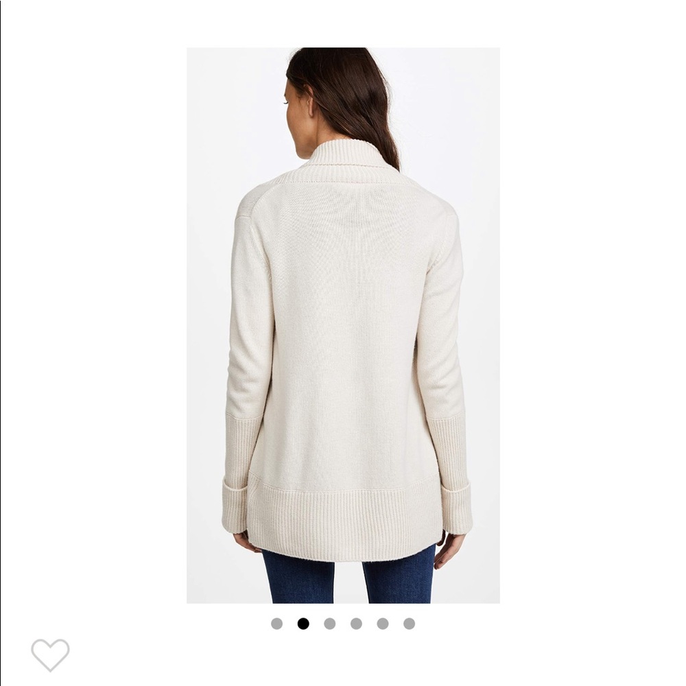 Vince Wide Collar Cardigan - Picture 2 of 7